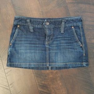 Denim skirt